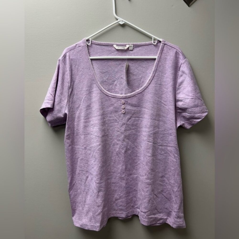 La Vie En Rose Women’s Purple Pyjama Top